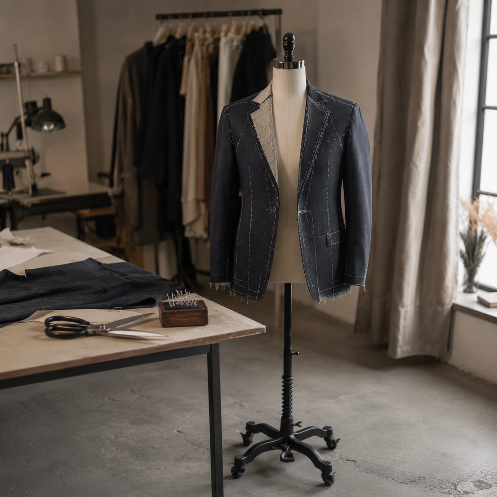 Male Dress Form With Rolling Base (TMK-JF-33M01/33M02)