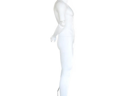 Male Egghead Mannequin with Movable Elbows TMK-SFM38E-WT