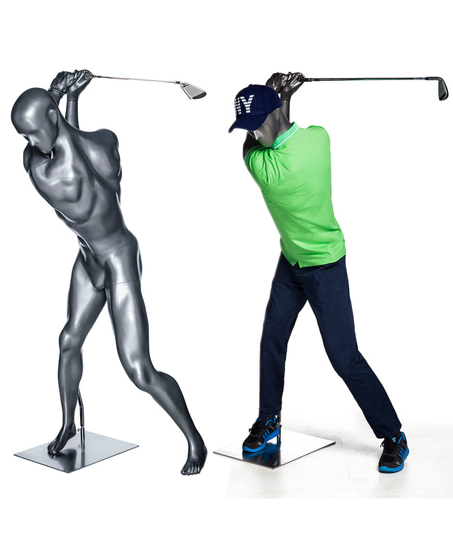 Male Abstract Golf Mannequin (TMK-GOLF01)