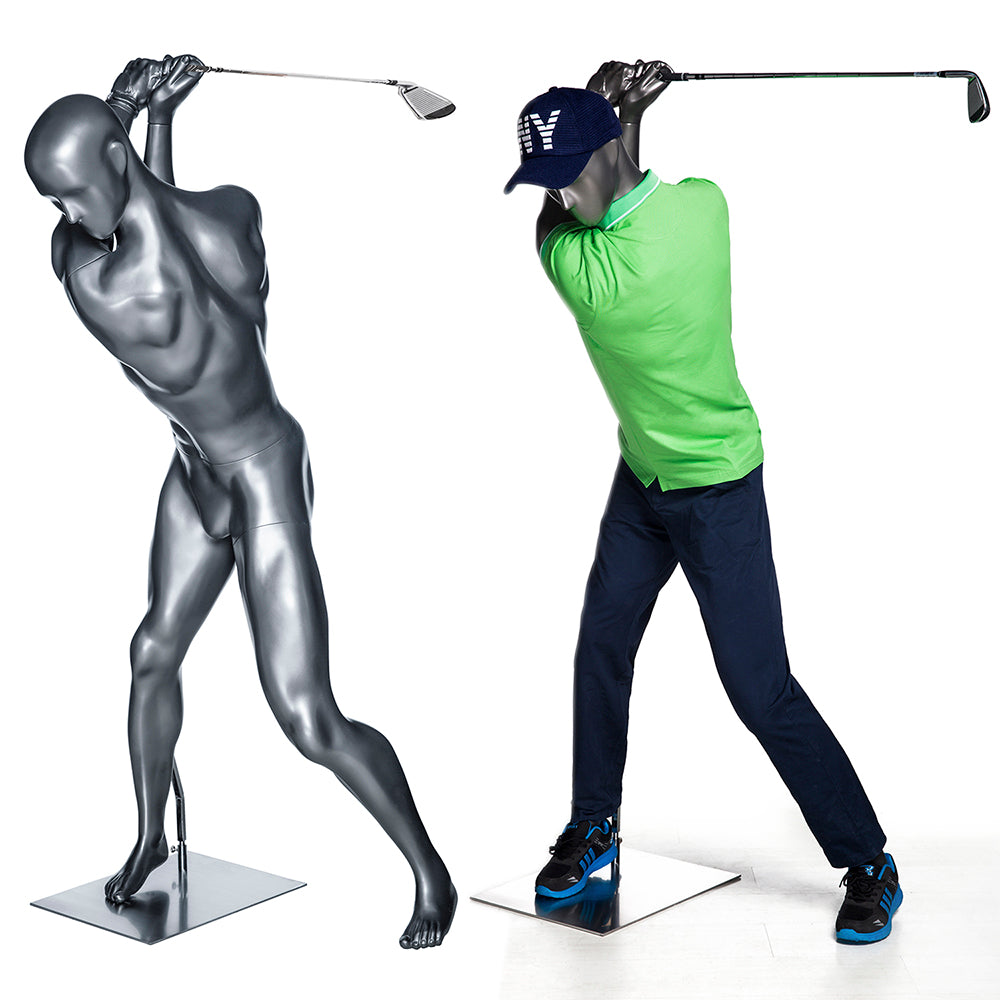 Male Abstract Golf Mannequin (TMK-GOLF01)