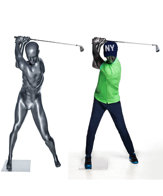 Male Abstract Golf Mannequin (TMK-GOLF01)