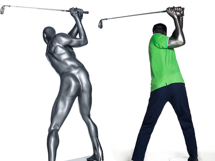 Male Abstract Golf Mannequin (TMK-GOLF01)