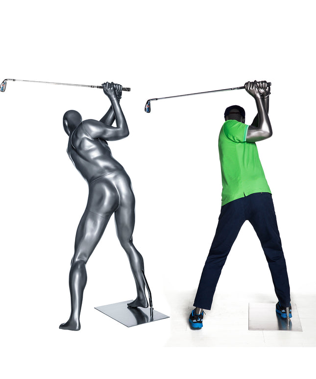 Male Abstract Golf Mannequin (TMK-GOLF01)