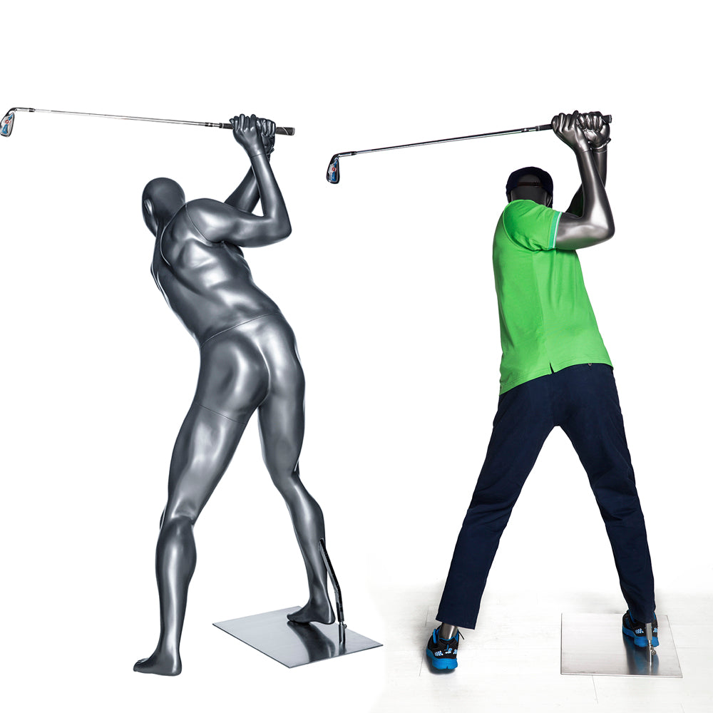 Male Abstract Golf Mannequin (TMK-GOLF01)