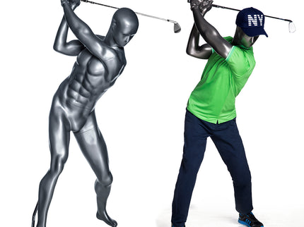 Male Abstract Golf Mannequin (TMK-GOLF01)