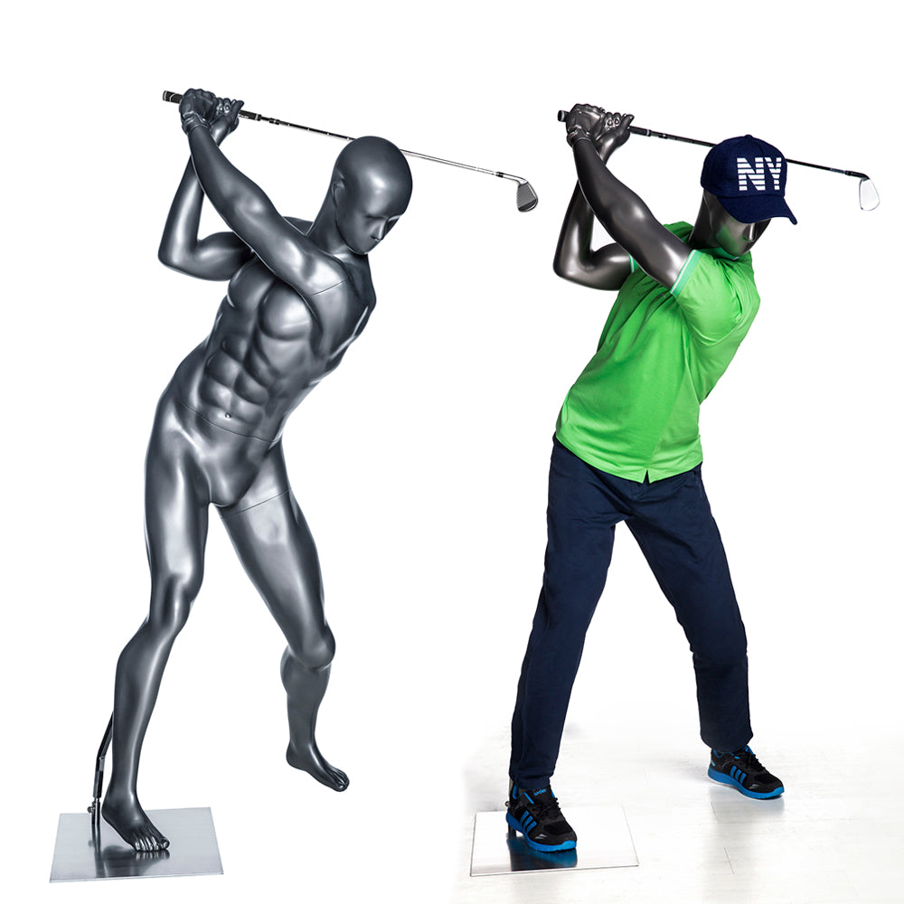 Male Abstract Golf Mannequin (TMK-GOLF01)