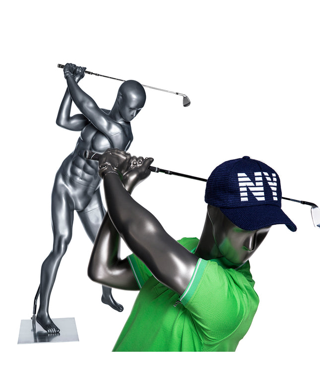 Male Abstract Golf Mannequin (TMK-GOLF01)