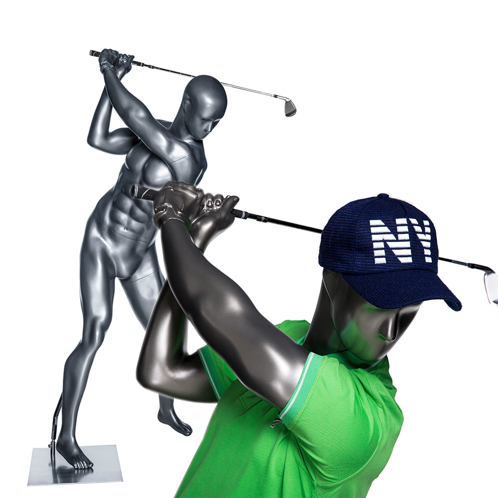 Male Abstract Golf Mannequin (TMK-GOLF01)