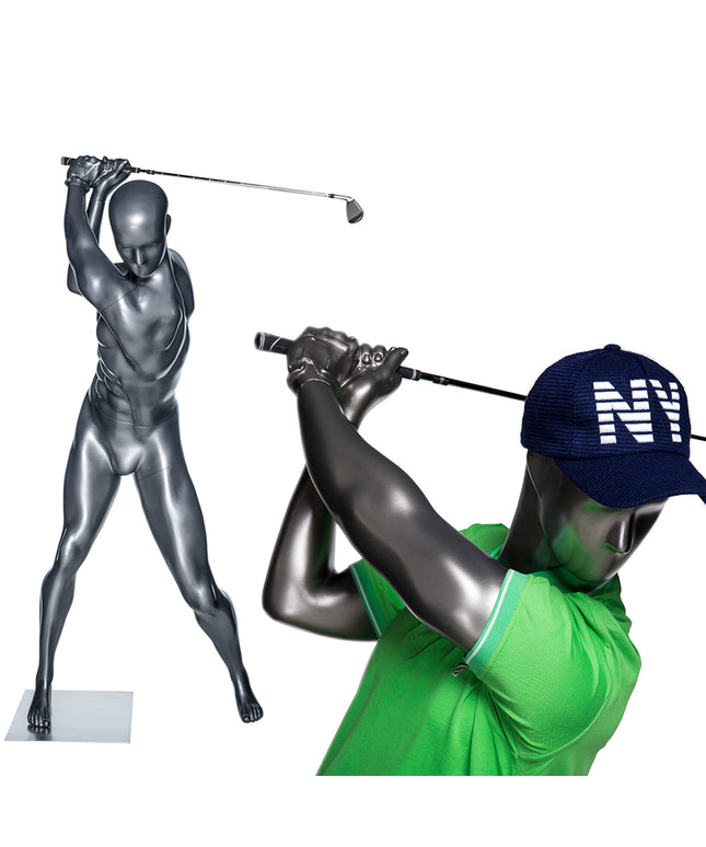 Male Abstract Golf Mannequin (TMK-GOLF01)