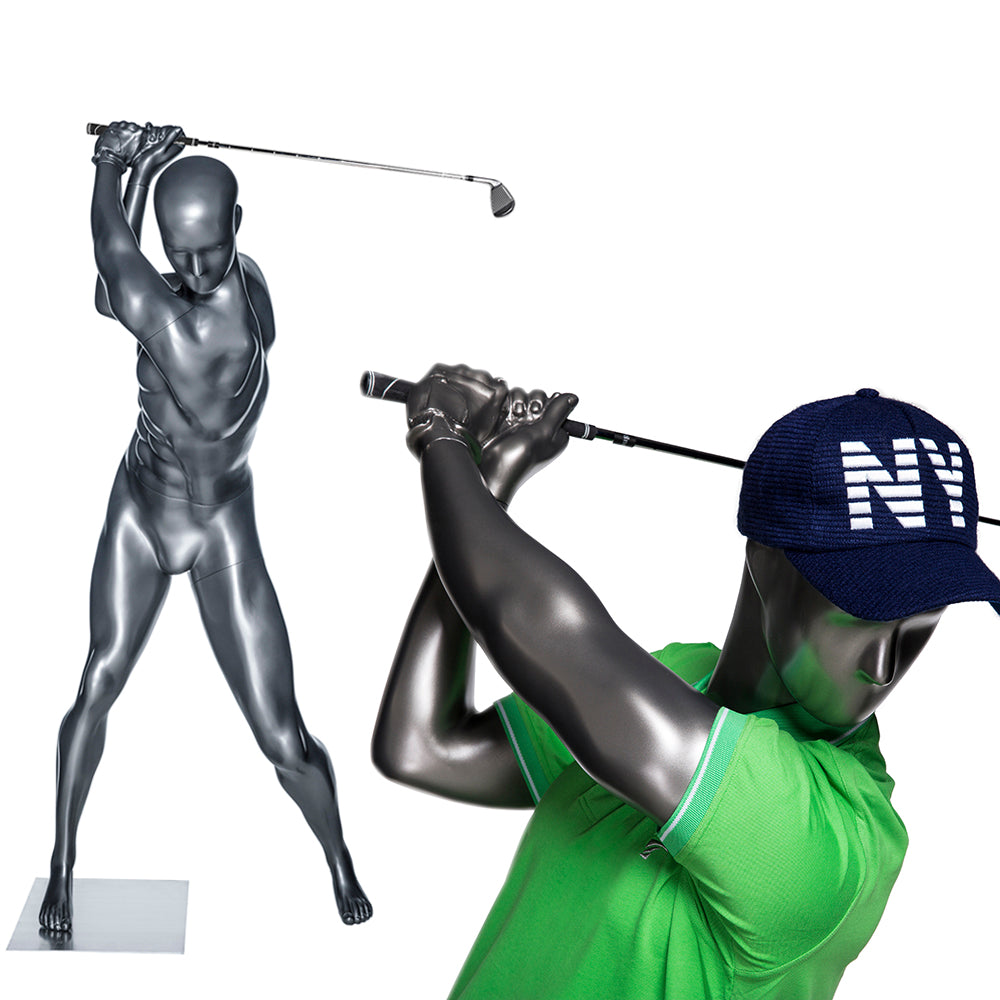 Male Abstract Golf Mannequin (TMK-GOLF01)