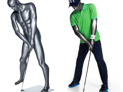 Male Abstract Golf Mannequin (TMK-GOLF02)