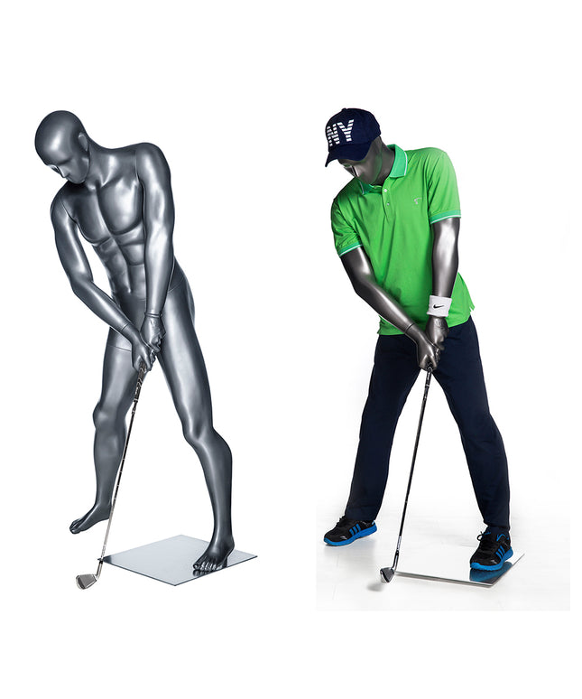 Male Abstract Golf Mannequin (TMK-GOLF02)