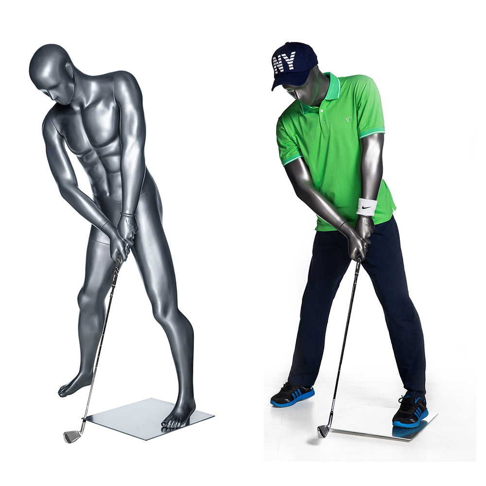 Male Abstract Golf Mannequin (TMK-GOLF02)