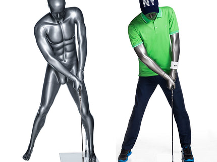 Male Abstract Golf Mannequin (TMK-GOLF02)