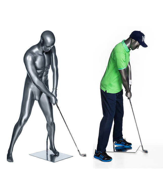 Male Abstract Golf Mannequin (TMK-GOLF02)
