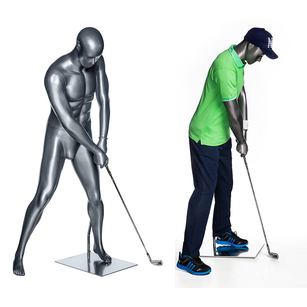Male Abstract Golf Mannequin (TMK-GOLF02)
