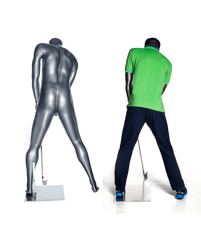 Male Abstract Golf Mannequin (TMK-GOLF02)