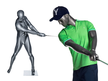Male Abstract Golf Mannequin (TMK-GOLF03)
