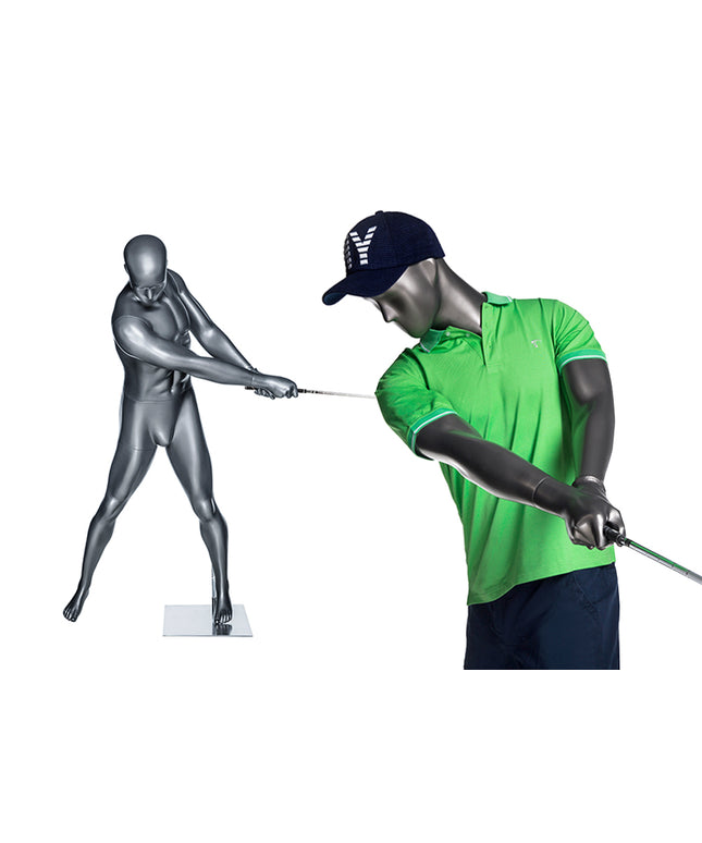 Male Abstract Golf Mannequin (TMK-GOLF03)