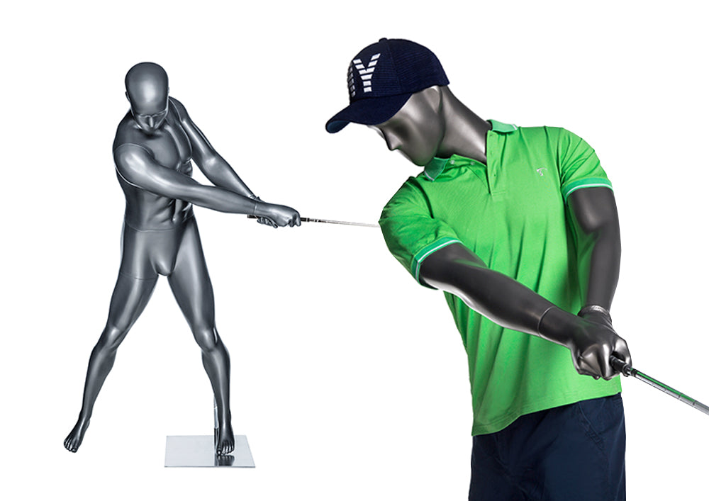 Male Abstract Golf Mannequin (TMK-GOLF03)