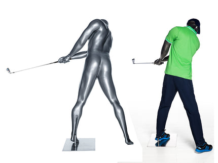 Male Abstract Golf Mannequin (TMK-GOLF03)