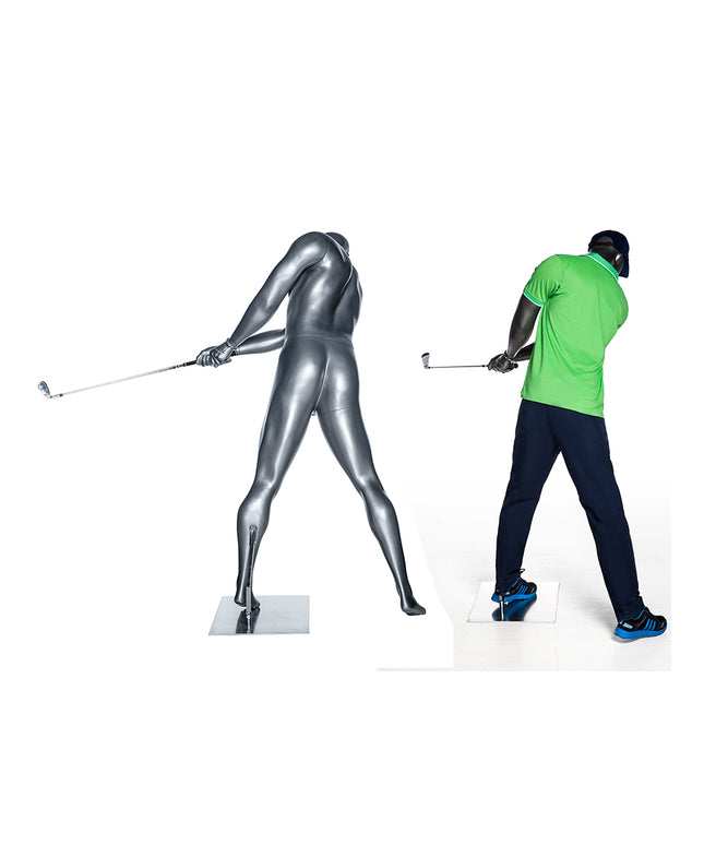 Male Abstract Golf Mannequin (TMK-GOLF03)