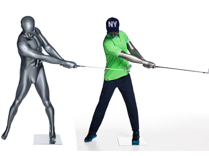Male Abstract Golf Mannequin (TMK-GOLF03)