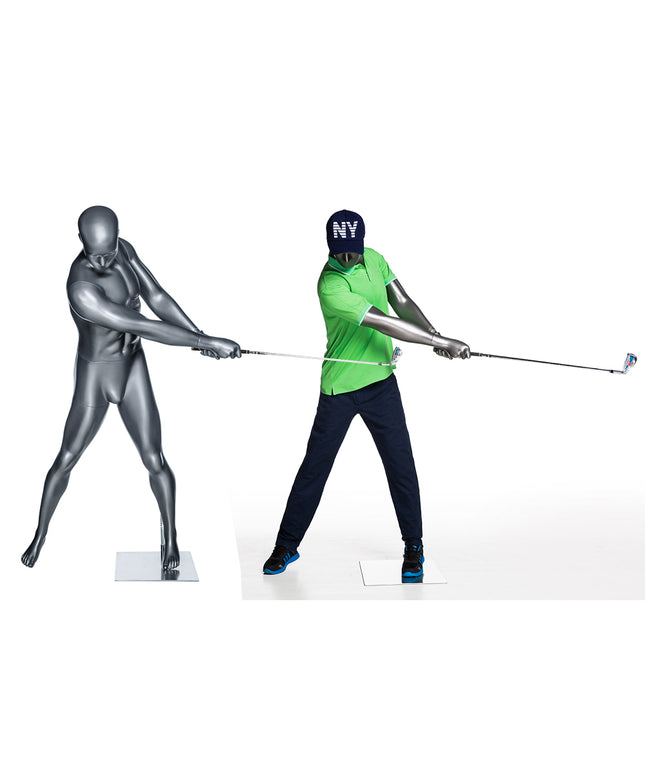 Male Abstract Golf Mannequin (TMK-GOLF03)