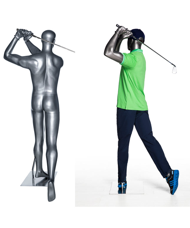 Male Abstract Golf Mannequin (TMK-GOLF04)