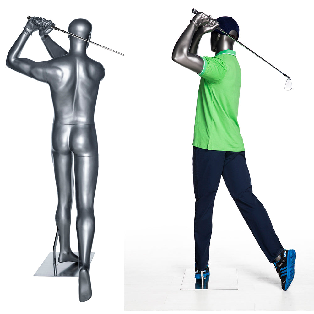 Male Abstract Golf Mannequin (TMK-GOLF04)