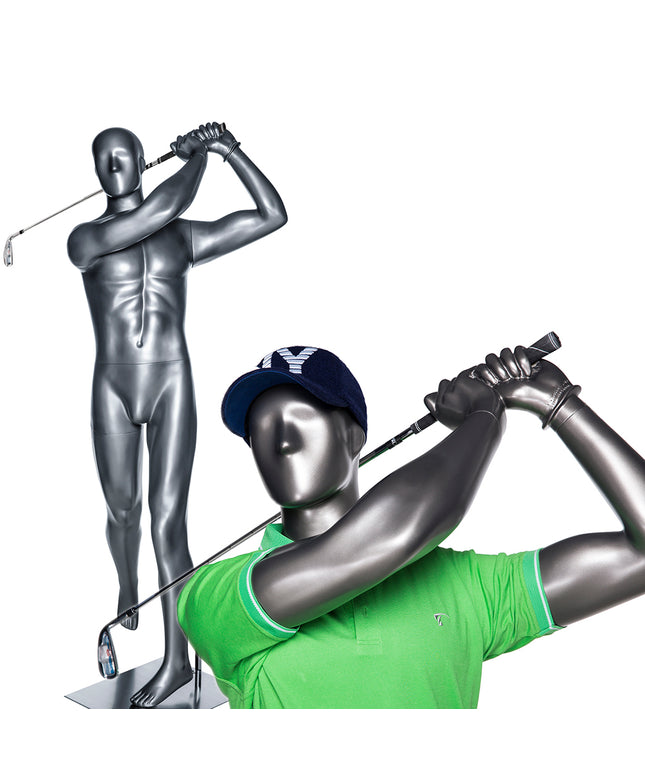 Male Abstract Golf Mannequin (TMK-GOLF04)