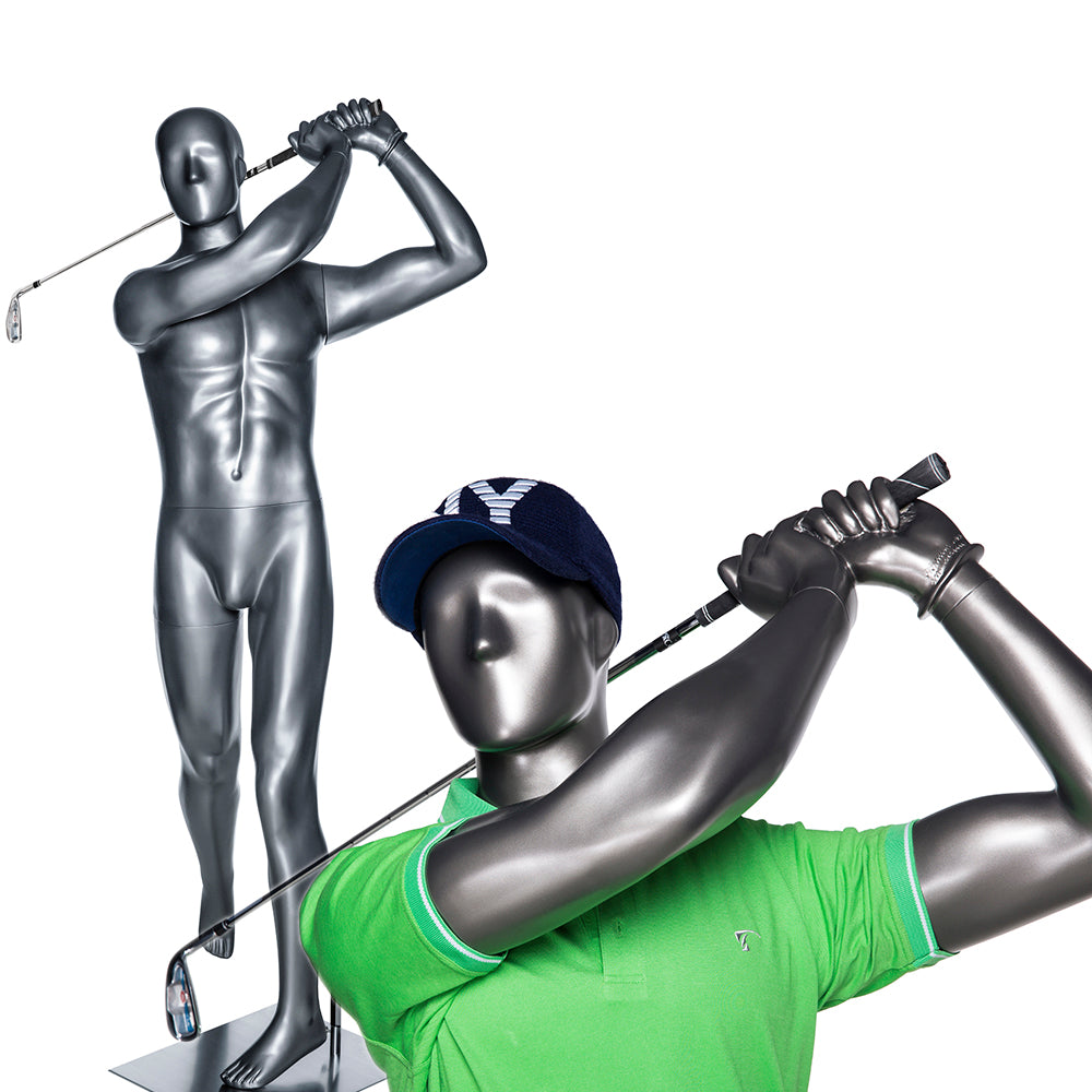 Male Abstract Golf Mannequin (TMK-GOLF04)