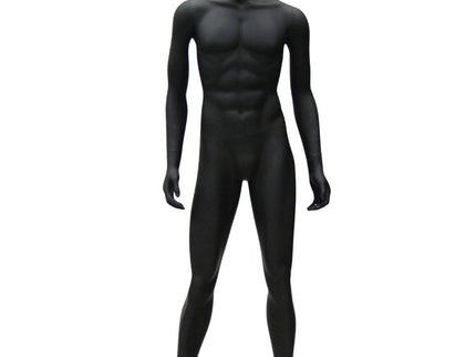 Black Male Egghead Mannequin (TMK-KM26BK2)