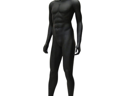 Black Male Egghead Mannequin (TMK-KM26BK2)