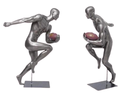 Male Abstract Athletic Sports Mannequin (TMK-MC-BRADY10)