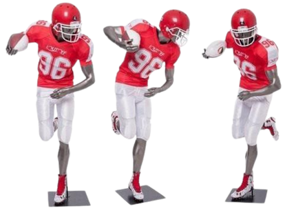 Male Abstract Athletic Sports Mannequin (TMK-MC-BRADY11)