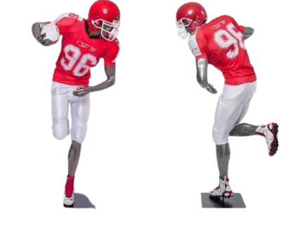 Male Abstract Athletic Sports Mannequin (TMK-MC-BRADY11)