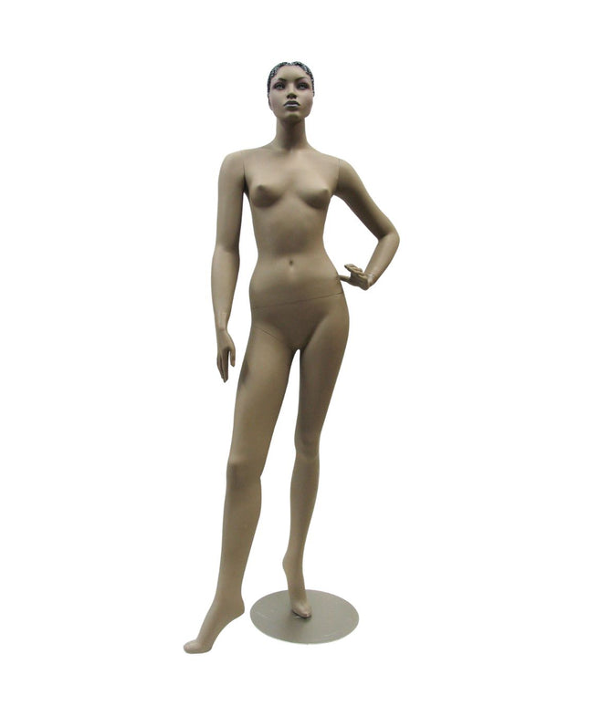 Rich Brown Finish Female Mannequin  (TMK-MD-ALICE)