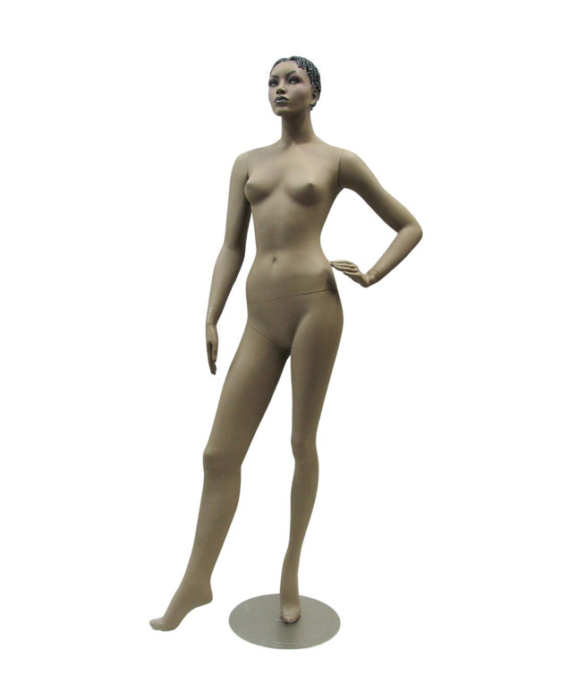 Rich Brown Finish Female Mannequin  (TMK-MD-ALICE)
