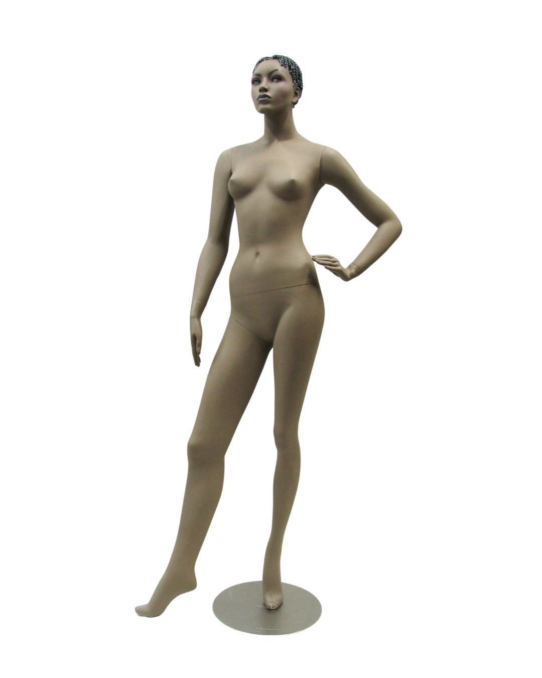 Rich Brown Finish Female Mannequin  (TMK-MD-ALICE)