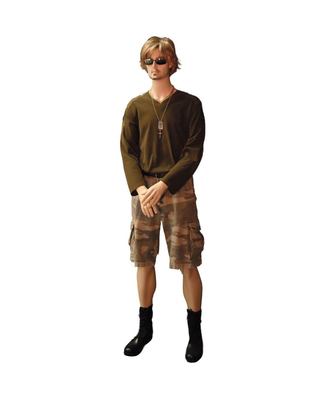 Male Realistic Mannequin with Movable Elbows (TMK-MD-BC8)