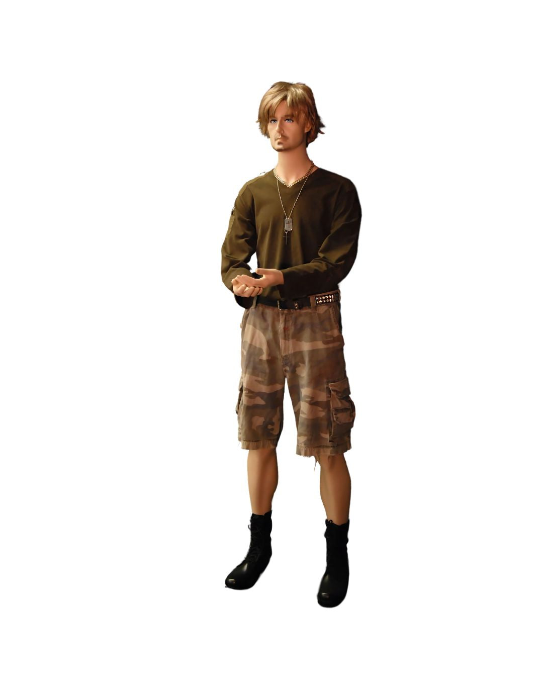 Male Realistic Mannequin with Movable Elbows (TMK-MD-BC8)