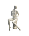 Egghead Female Sitting Mannequin (TMK-MD-C9)
