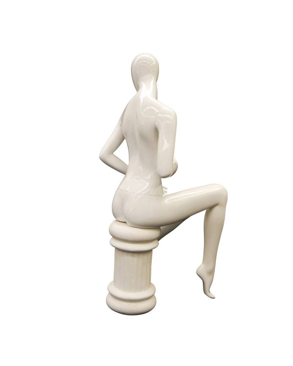 Egghead Female Sitting Mannequin (TMK-MD-C9)