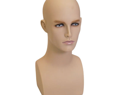 Male Realistic Mannequin Head (TMK-MD-ERAF2)