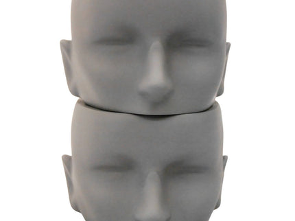Gray Head Display For Sunglasses Set of 4 (TMK-MD-FFACE-G)