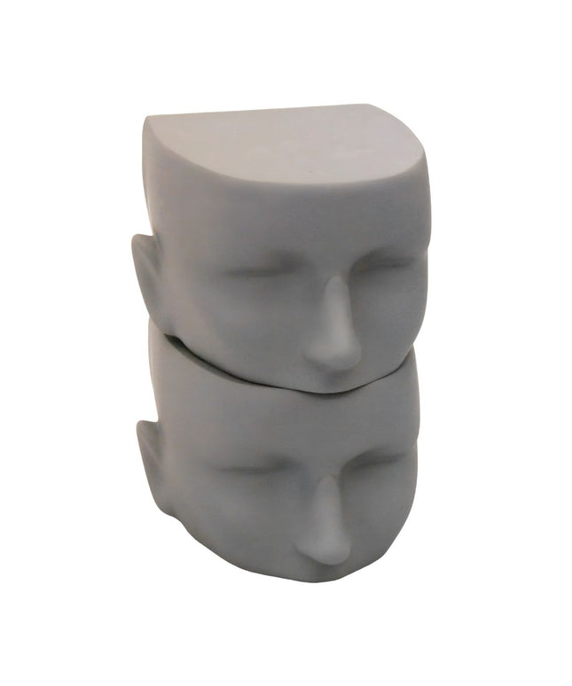 Gray Head Display For Sunglasses Set of 4 (TMK-MD-FFACE-G)