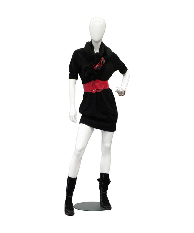 Egghead Female Mannequin Glossy and Matte (TMK-MD-GF12W)