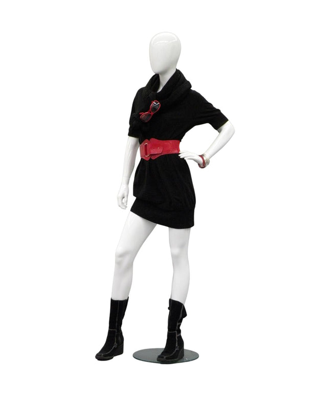 Egghead Female Mannequin Glossy and Matte (TMK-MD-GF12W)