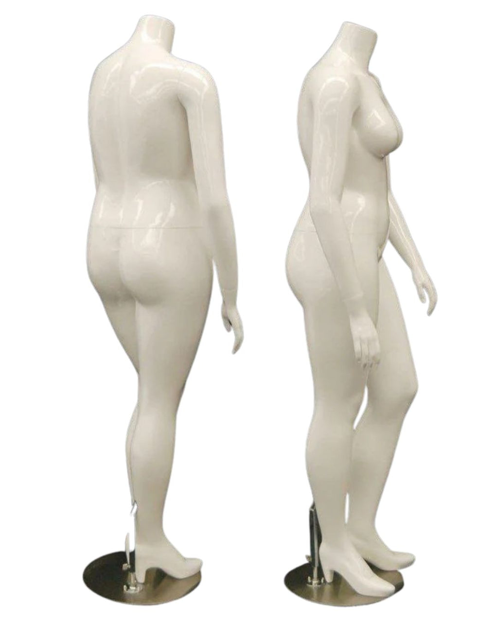 Plus Size Female Display Mannequin - No Head (TMK-MD-NANCYBW2S)